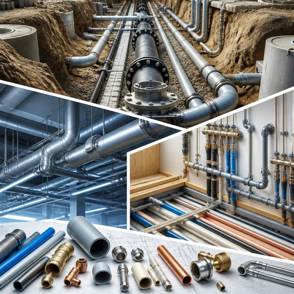 水道工事のプロになるための全知識！管工事と水道工事の違いを徹底解説！